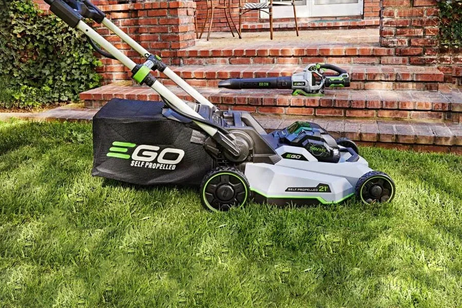 best self propelled battery lawn mower